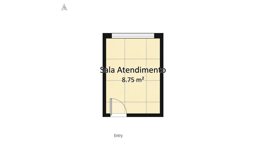 Sala Desenho_Clinica Inclusive floor plan 13.97