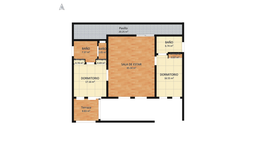 #HSDA2020Commercial Apartahotel en Benalmadena floor plan 142.71