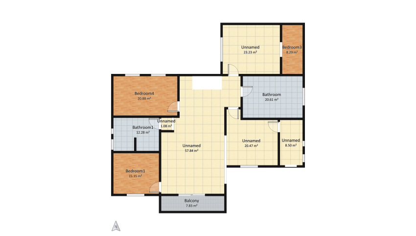My home floor plan 468.27