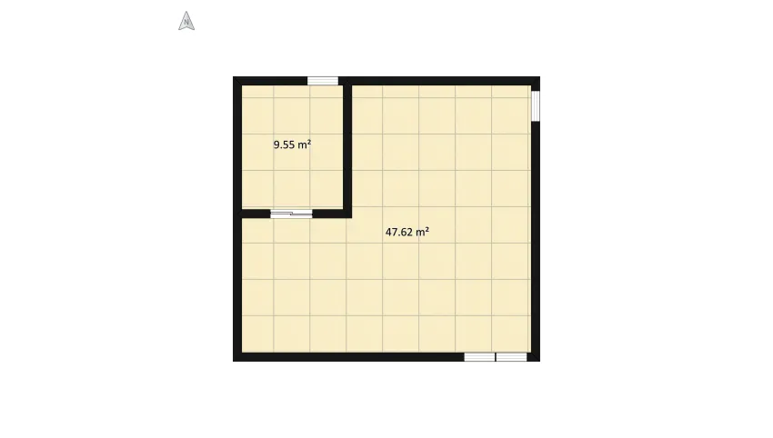 quarto - menina floor plan 62.46