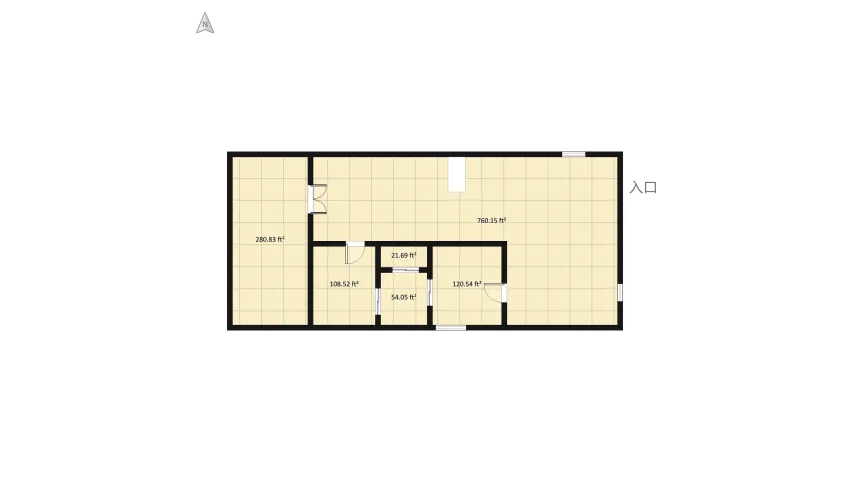 Model Beach Home floor plan 418.17