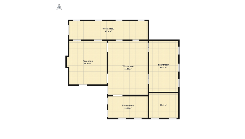 office floor plan 345