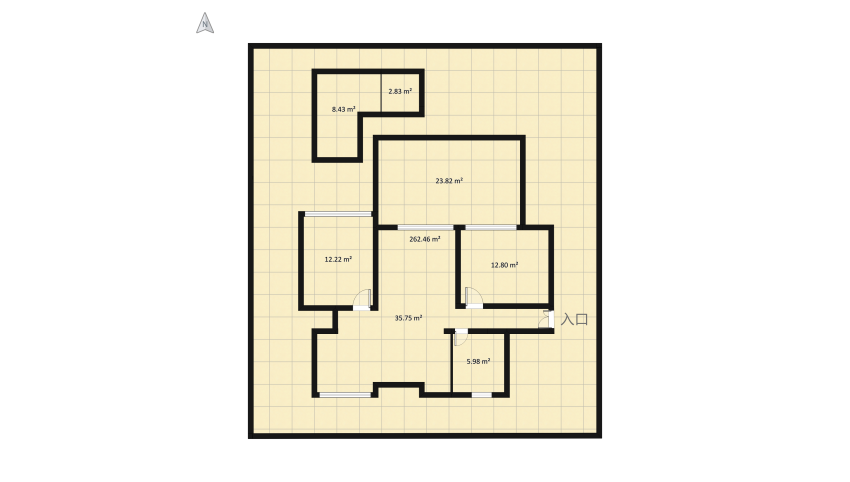 CASA III floor plan 387.47