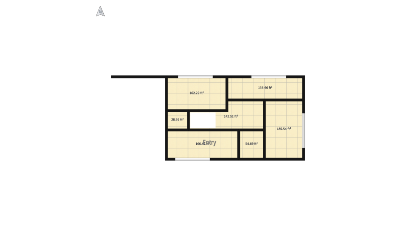 дом 2 этажный  floor plan 146.47