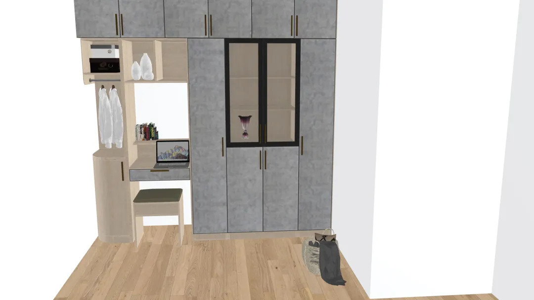 12 by 24 mini house 3d design renderings