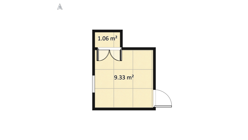 Bedroom Design floor plan 11.48
