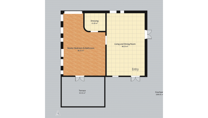 Wabi Sabi House floor plan 1325.15