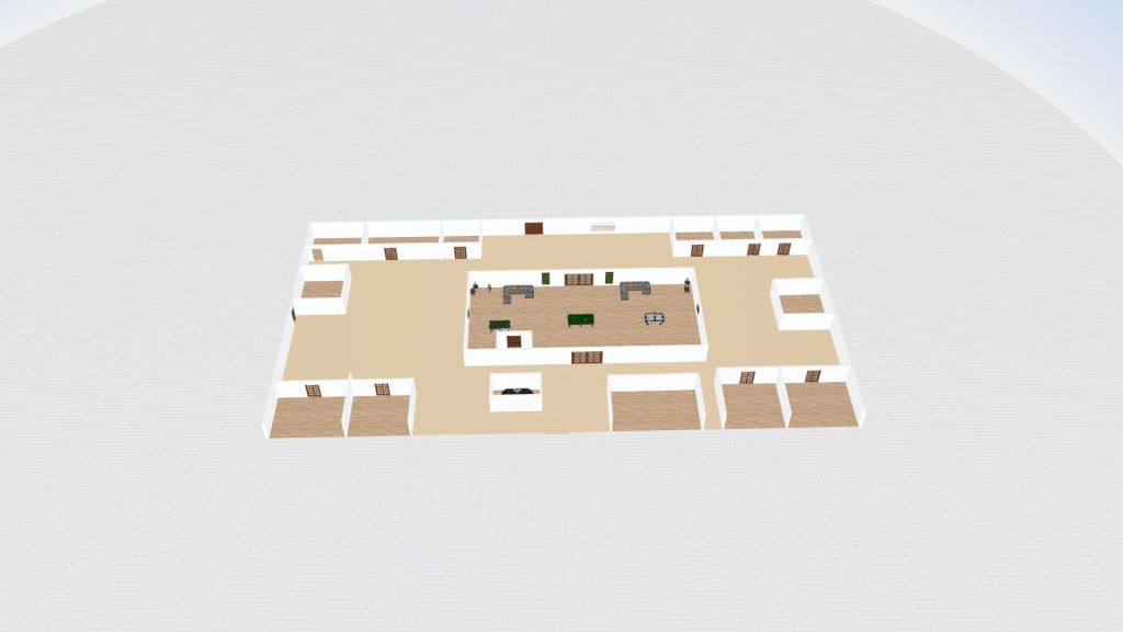 Copy of Floor Plan Trade Show 3d design renderings
