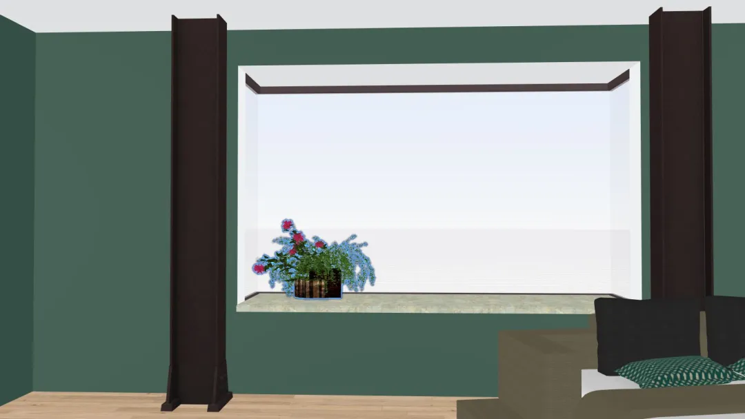 Leland's Room 3d design renderings
