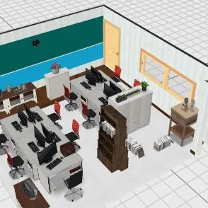 v2_本部4樓辦公室 3d design renderings