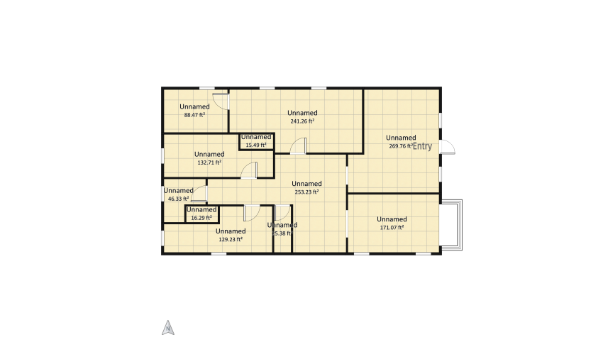 【System Auto-save】Untitled_copy floor plan 129.07