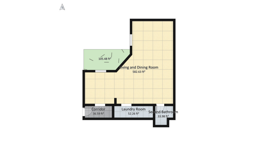 duplex apartment floor plan 150.27