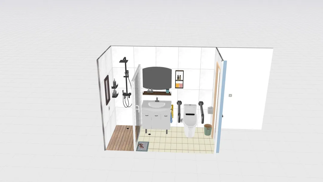 bathroom for the blind_copy 3d design renderings