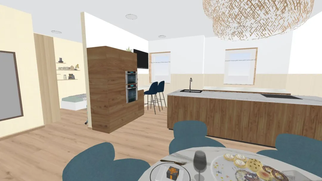 cambio cocina 3d design renderings