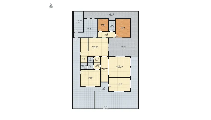 Lamya House floor plan 609.89