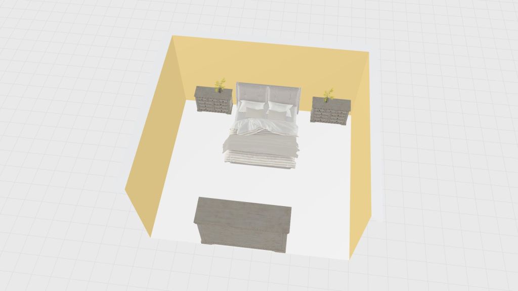 2bedroom 3d design renderings