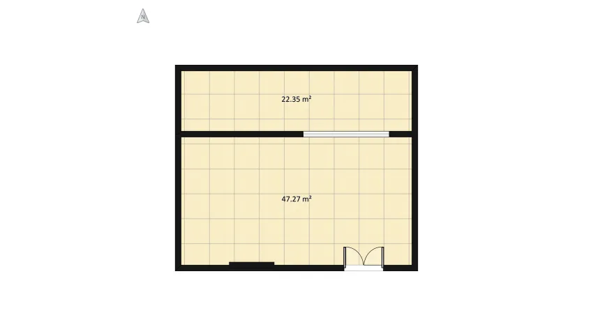 french style room floor plan 69.63