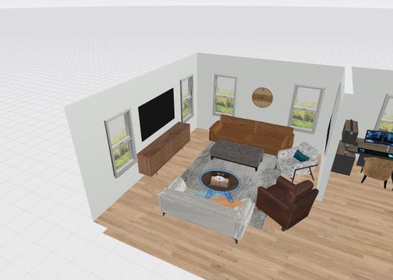 Copy of Copy of Living room 19 Design Rendering