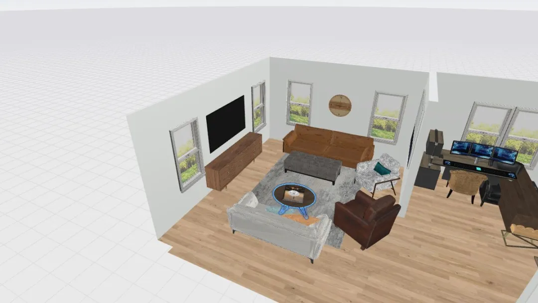 Copy of Copy of Living room 19 3d design renderings