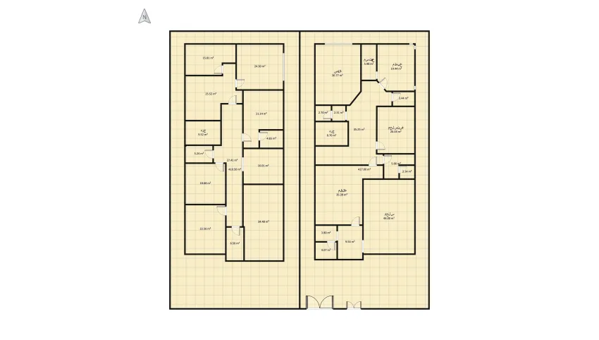 【System Auto-save】Untitled floor plan 1348.41
