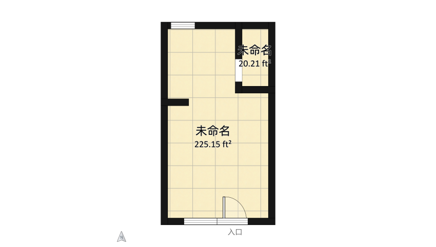 tiny home floor plan 22.8