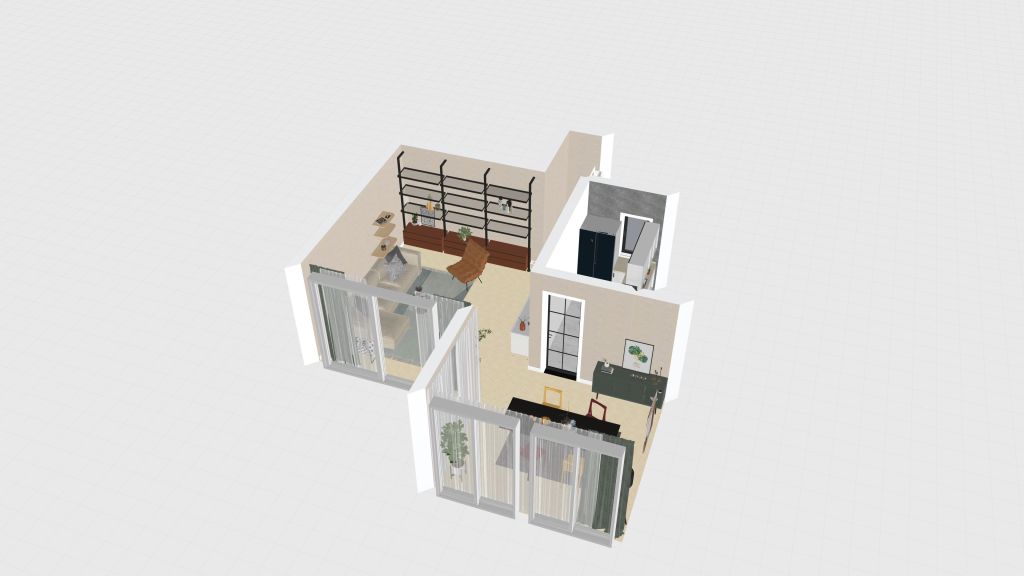 2-storey house 3d design renderings