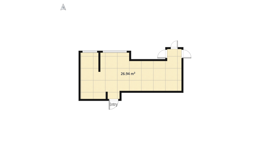 Loft Estephanie floor plan 29.01