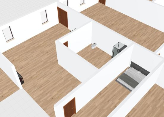 floor plan of apartment Design Rendering