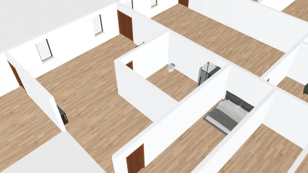 floor plan of apartment 3d design renderings