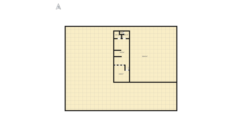 Minimalist Zen floor plan 679.49
