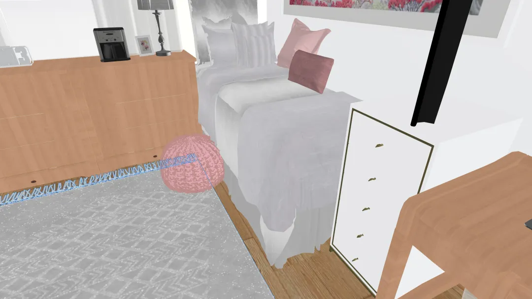 Dorm Room_copy 3d design renderings