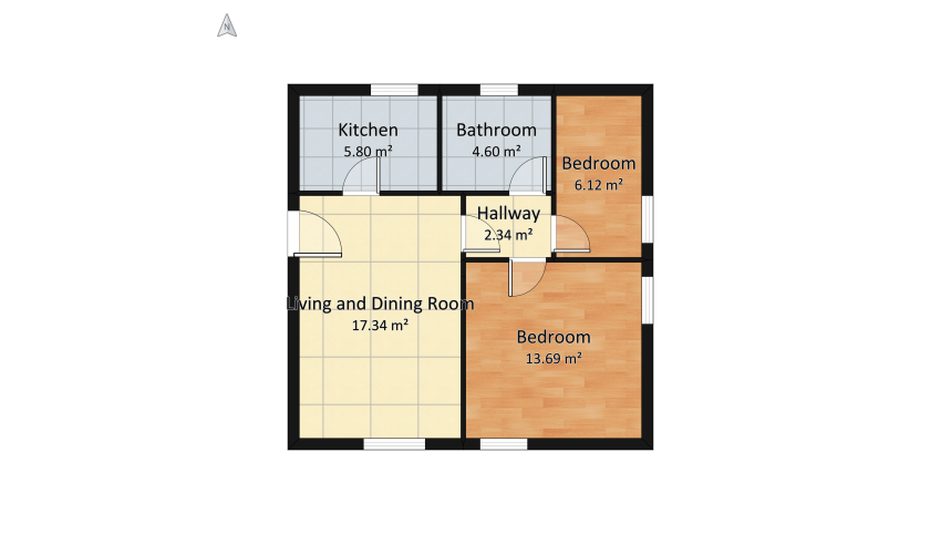 casa 3d floor plan 55.36