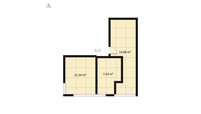 Apartamento AI (em construção) floor plan 48.5