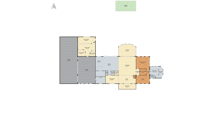 Log Home floor plan 1318.35