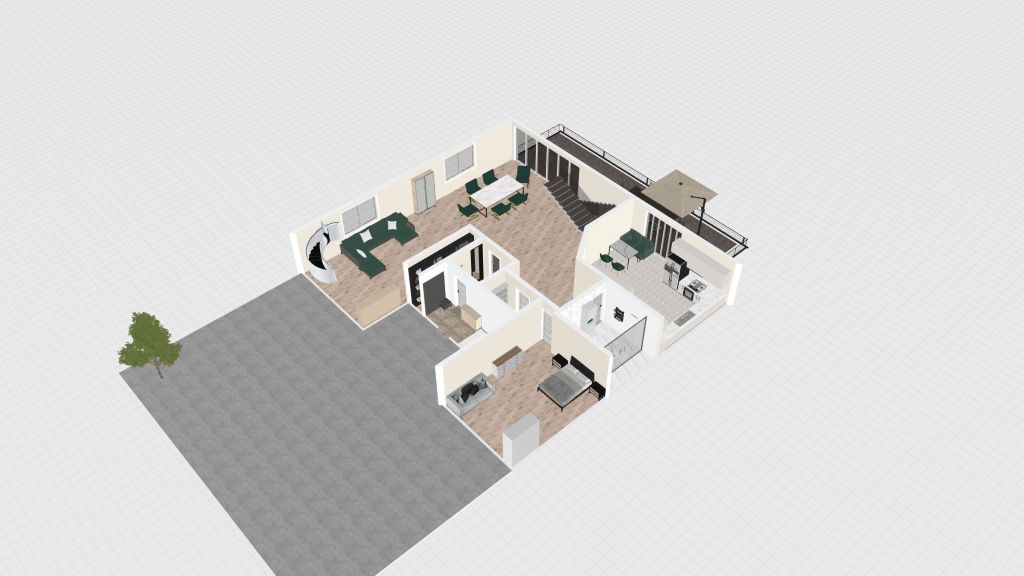 Будинок 1 3d design renderings