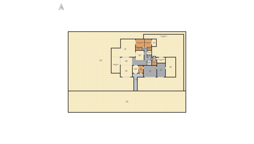 Dom i działka  - ver. 2 floor plan 2461.44