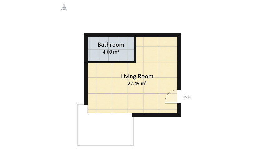 mini loft floor plan 60.49
