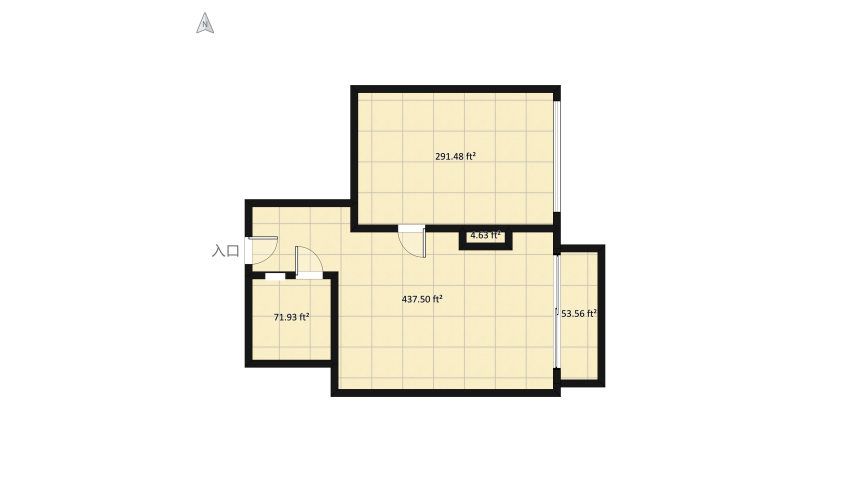 boho apartment floor plan 89.46