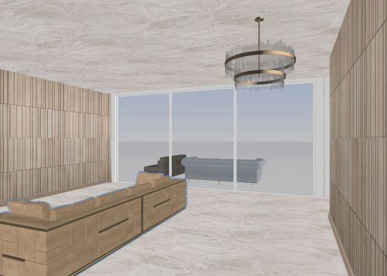 luxe apartment Design Rendering