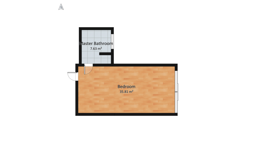 Dream Bedroom floor plan 48.23