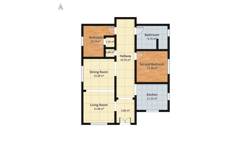 Haunted House floor plan 114.84