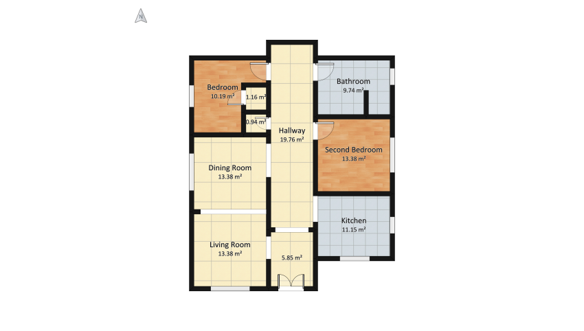 Haunted House floor plan 114.84