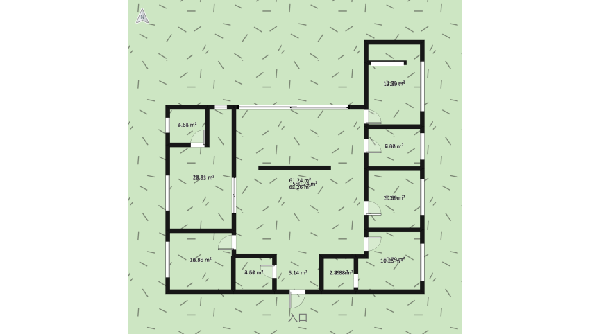 дизайн кухни рендер floor plan 259.75