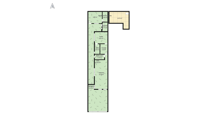 Casa com detalhes_copy floor plan 140.11