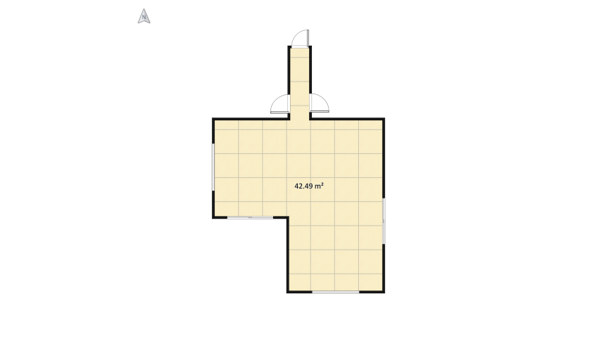 Country house - Cottage floor plan 44.21