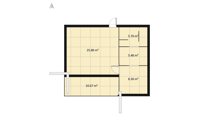 apartment floor plan 60.58