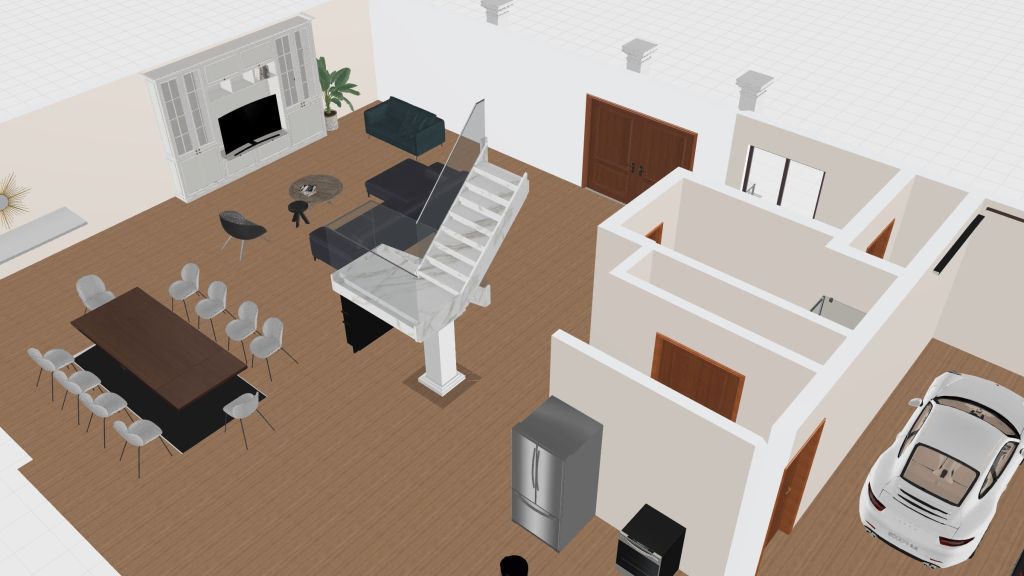 Copy of 1st floor of the house 3d design renderings