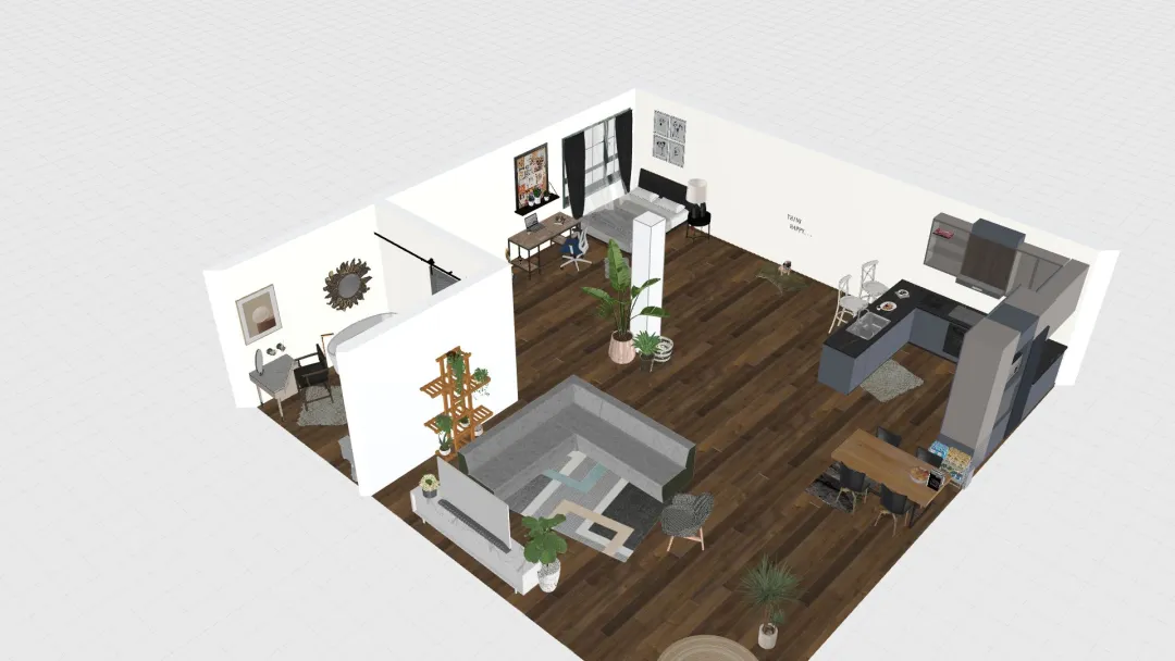 Apartment House_copy 3d design renderings