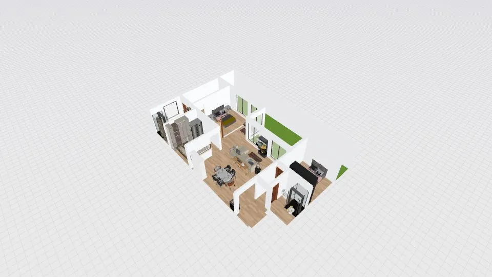 JETE HOUSE 3d design renderings