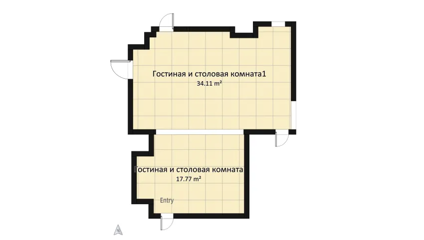 Школа Барабанов floor plan 51.89